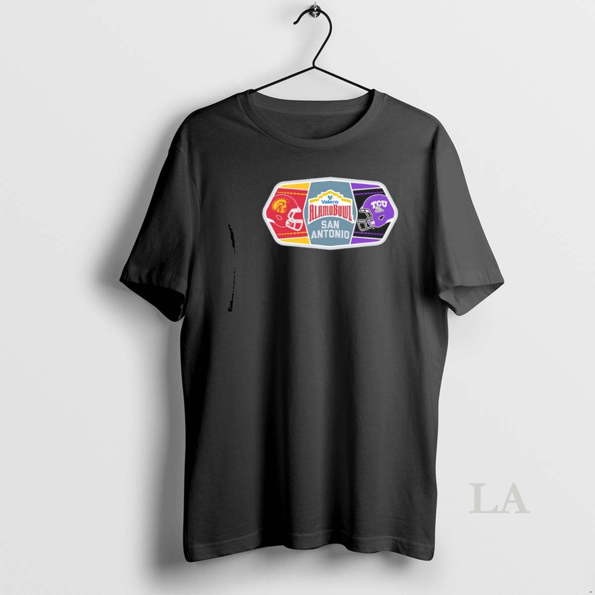 Original Usc Trojans Vs Tcu Horned Frogs 2025 Valero Alamo Bowl 2 Team Helmets T-Shirts, Hoodie, Sweatshirt | PureTeeCo.com