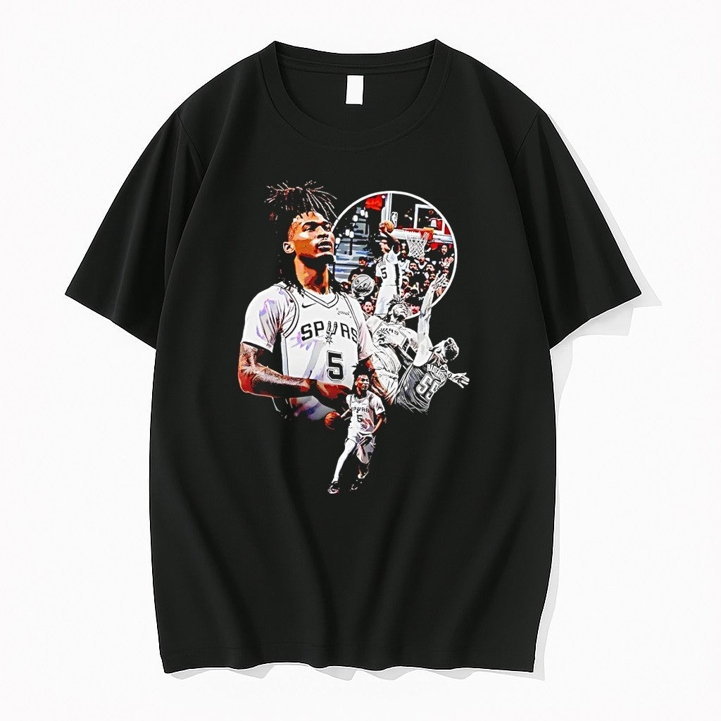 Original Victor Wembanyama San Antonio Spurs Basketball Game Changers 2026 Tshirts