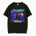 Original Victor Wembanyama And Stephon Castle Spurs Area 51 Satliens Comic Tshirts