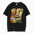 Original Vintage Kyle Busch 18 Tribute Nascar Legend Memorial Signature Tshirts