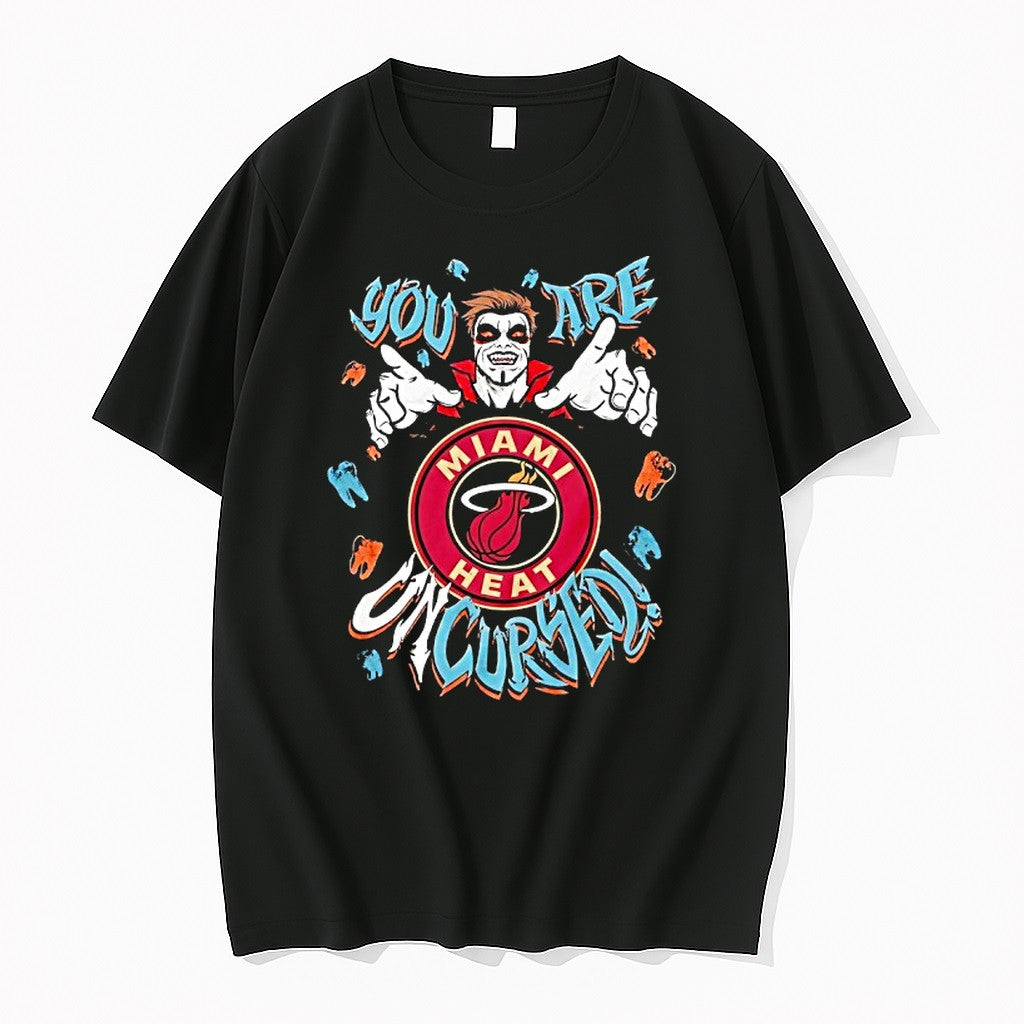 Original Wwe Drops Danhausen X Miami Heat You Are Uncursed Tshirts Jpg
