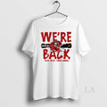 Original Were Back Georgia Bulldogs 2025 Cfp Bound Helmet Circle T-Shirts, Hoodie, Sweatshirt | PureTeeCo.com