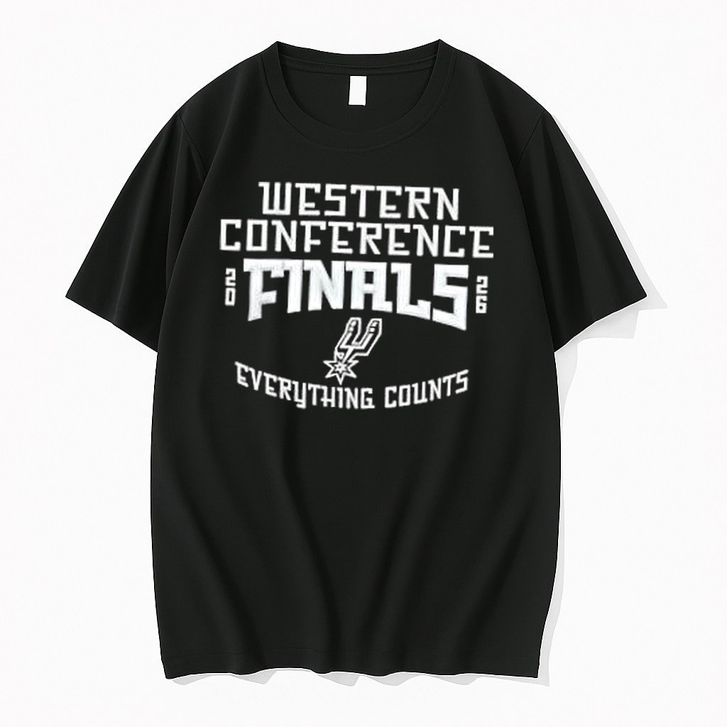 Original Western Conference Finals San Antonio Spurs Everything Counts 2026 Tshirts