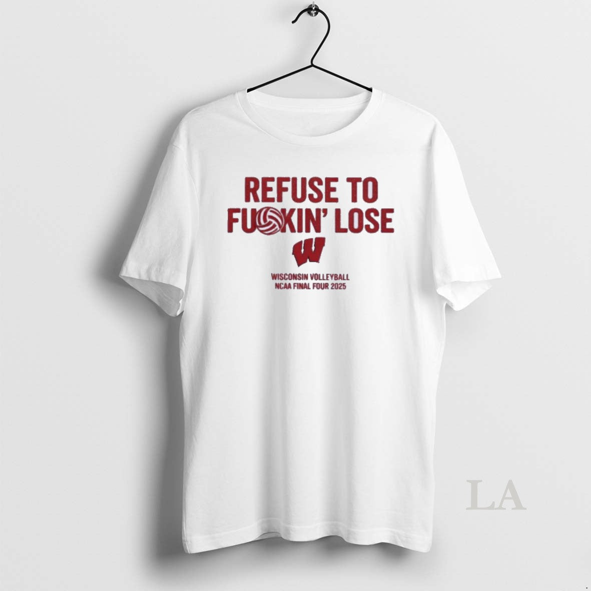 Original Wisconsin Volleyball Refuse To F King Lose Carter Booth T-Shirts, Hoodie, Sweatshirt | PureTeeCo.com