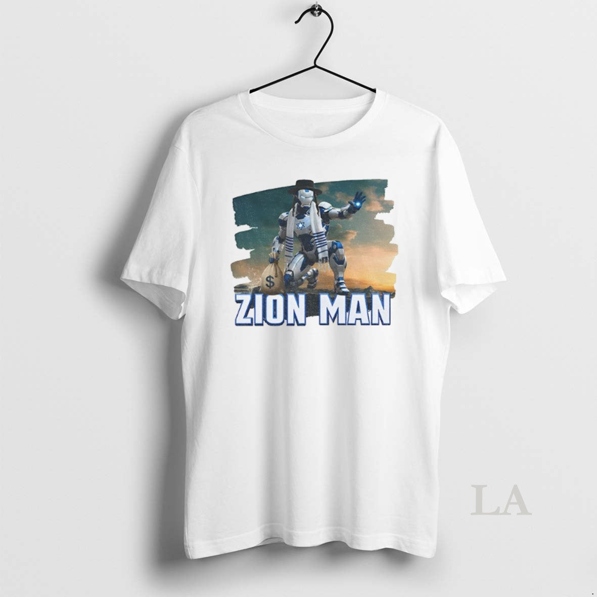 Original Zion Man Iron Man Jewish Parody T-Shirts, Hoodie, Sweatshirt | PureTeeCo.com