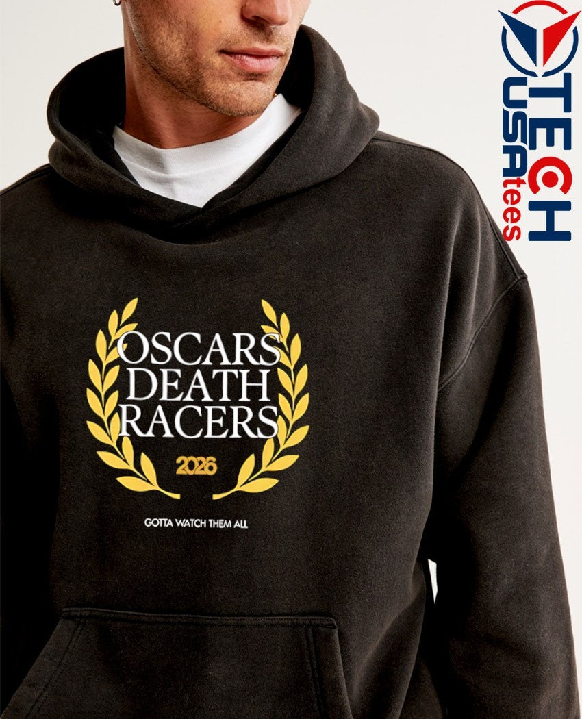 Oscars Death Racers 2026 logo shirt