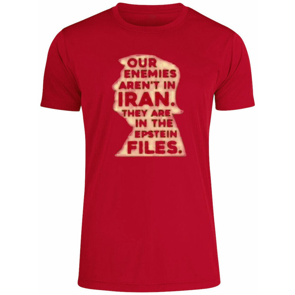 Our Enemies Aren’t In Iran They’re In The White House And The Epstein Files Shirt