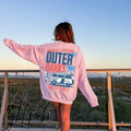 Outer Banks Sweatshirt Preppy Clothes Coconut Girl Beach Clothes Surfer Girl VSCO Girl Shirt Trendy Sweats Oversized...