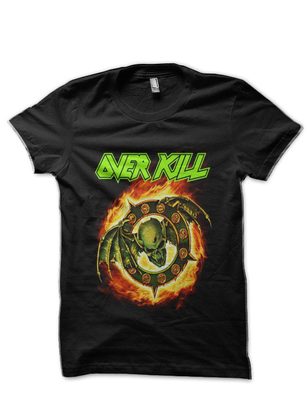 Overkill Black T-Shirt Style002 Hoodie, Sweatshirt | PureTeeCo.com