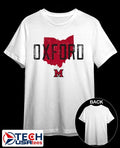 Oxford Hometown Miami Redhawks Basketball shirt