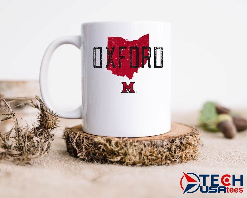 Oxford Hometown Miami Redhawks Basketball shirt