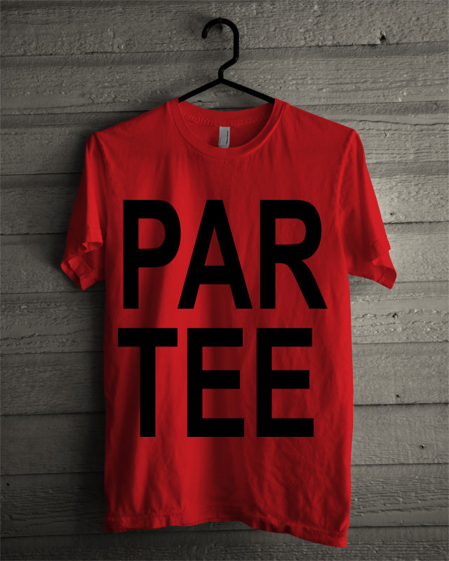 Party Red Tee Hoodie, Sweatshirt | PureTeeCo.com