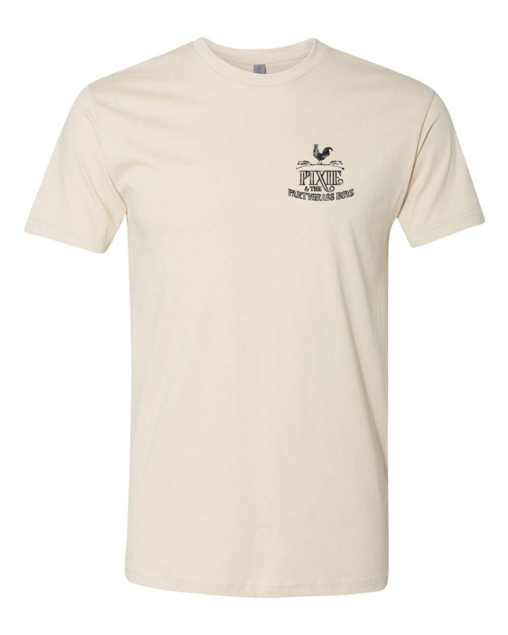 OG Logo Natural T-Shirt Hoodie, Sweatshirt | PureTeeCo.com (Image 1)