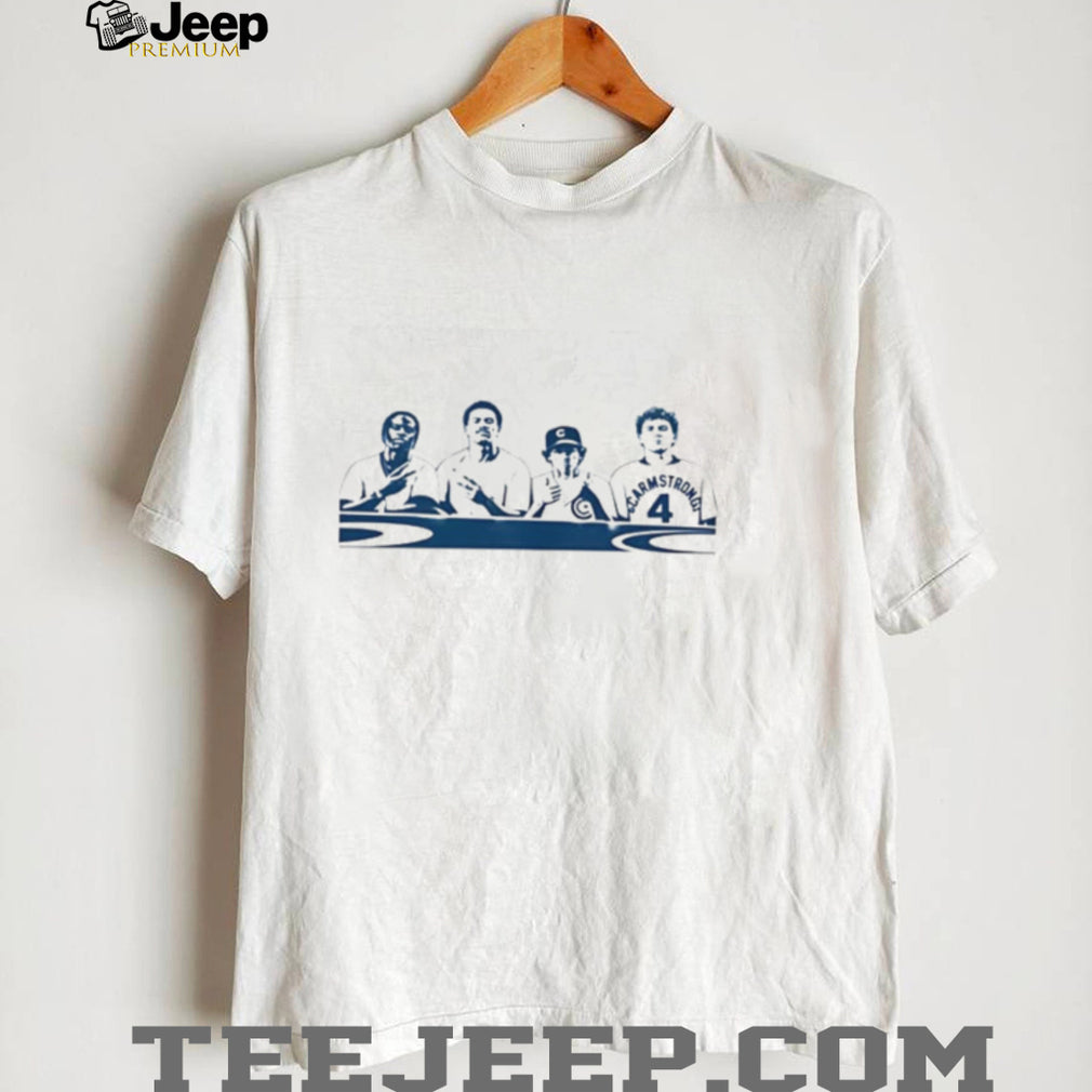 PCA Fan Club Chicago Cubs paint shirt