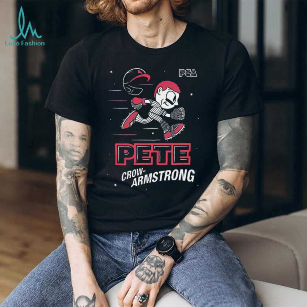 PCA Super Speed Crow Armstrong video game numbers shirt