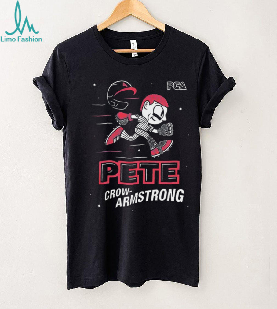 PCA Super Speed Crow Armstrong video game numbers shirt