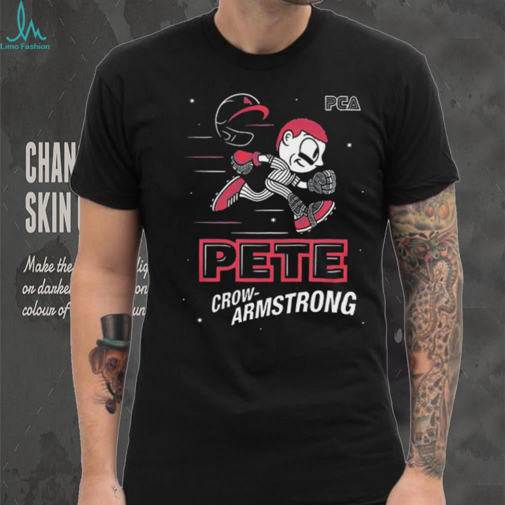 PCA Super Speed Crow Armstrong video game numbers shirt
