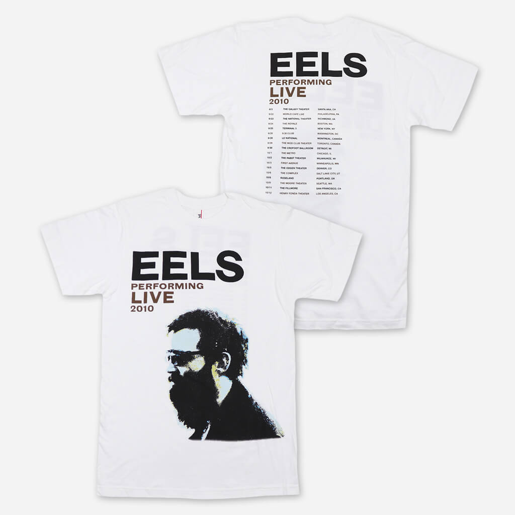 Eels Performing Live 2010 T-Shirt Hoodie, Sweatshirt | PureTeeCo.com (Image 1)