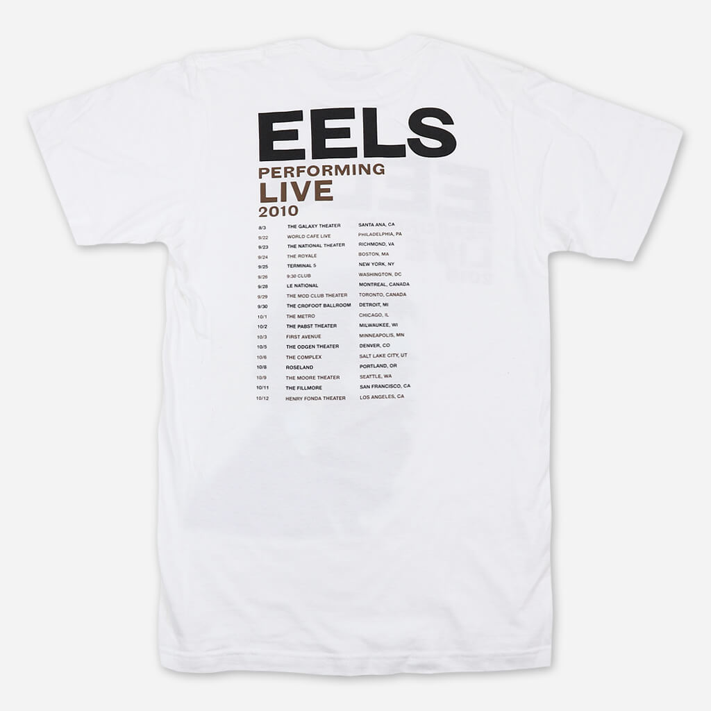 Eels Performing Live 2010 T-Shirt Hoodie, Sweatshirt | PureTeeCo.com (Image 3)
