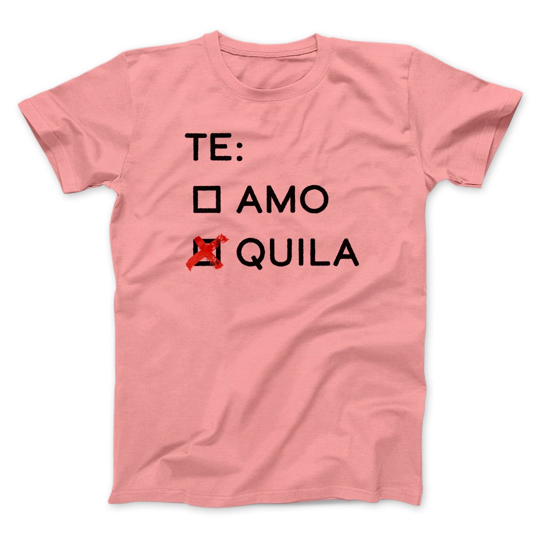 Te Amo or Tequila Men/Unisex T-Shirt Hoodie, Sweatshirt | PureTeeCo.com (Image 4)