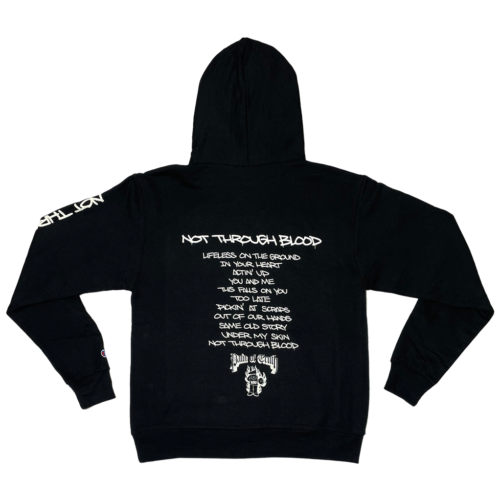 Pain of Truth - Graffiti Black Hoodie T-Shirts, Sweatshirt | PureTeeCo.com (Image 3)
