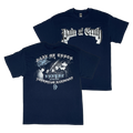 Pain of Truth - Navy Blue Logo T-Shirt Hoodie, Sweatshirt | PureTeeCo.com (Image 1)