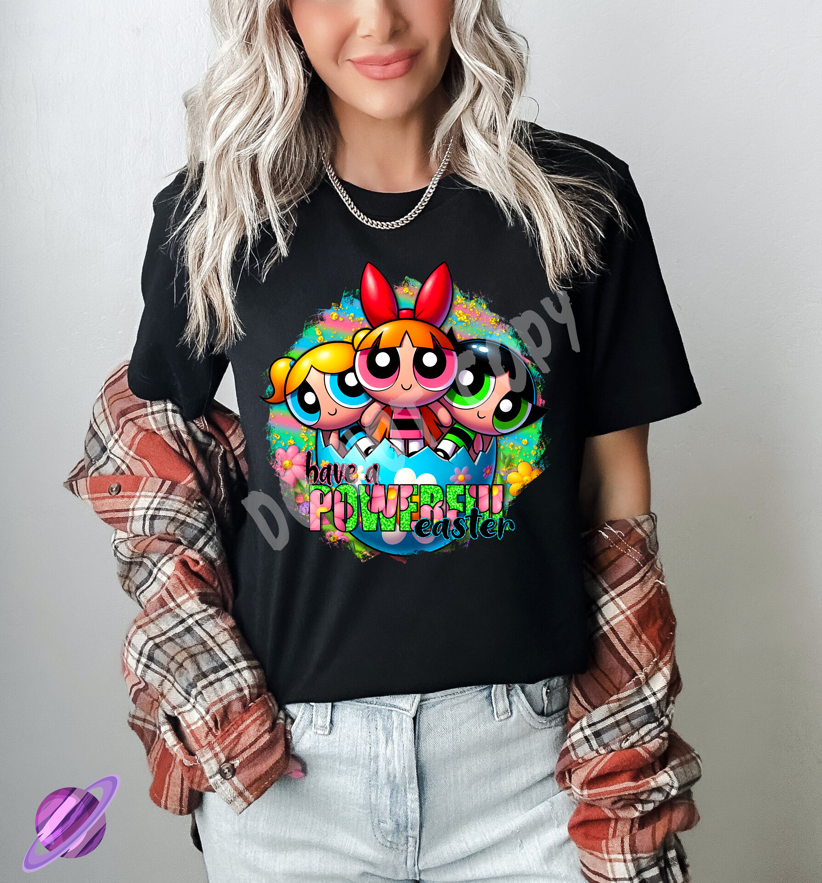POWER EASTER TEE Hoodie, Sweatshirt | PureTeeCo.com (Image 1)
