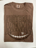 PUFF Football Mama Print Comfort Colors T-Shirt Hoodie, Sweatshirt | PureTeeCo.com