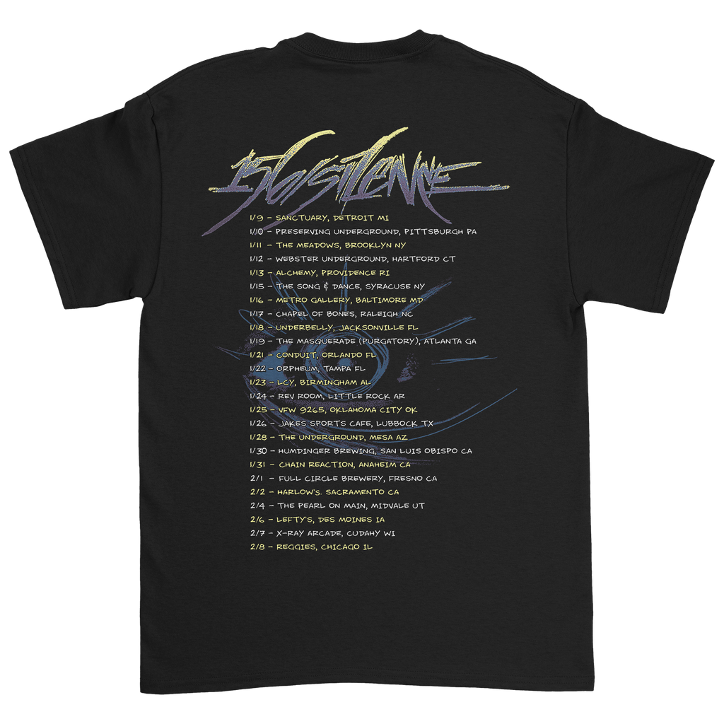 156/Silence - Tour T-Shirt Hoodie, Sweatshirt | PureTeeCo.com (Image 3)