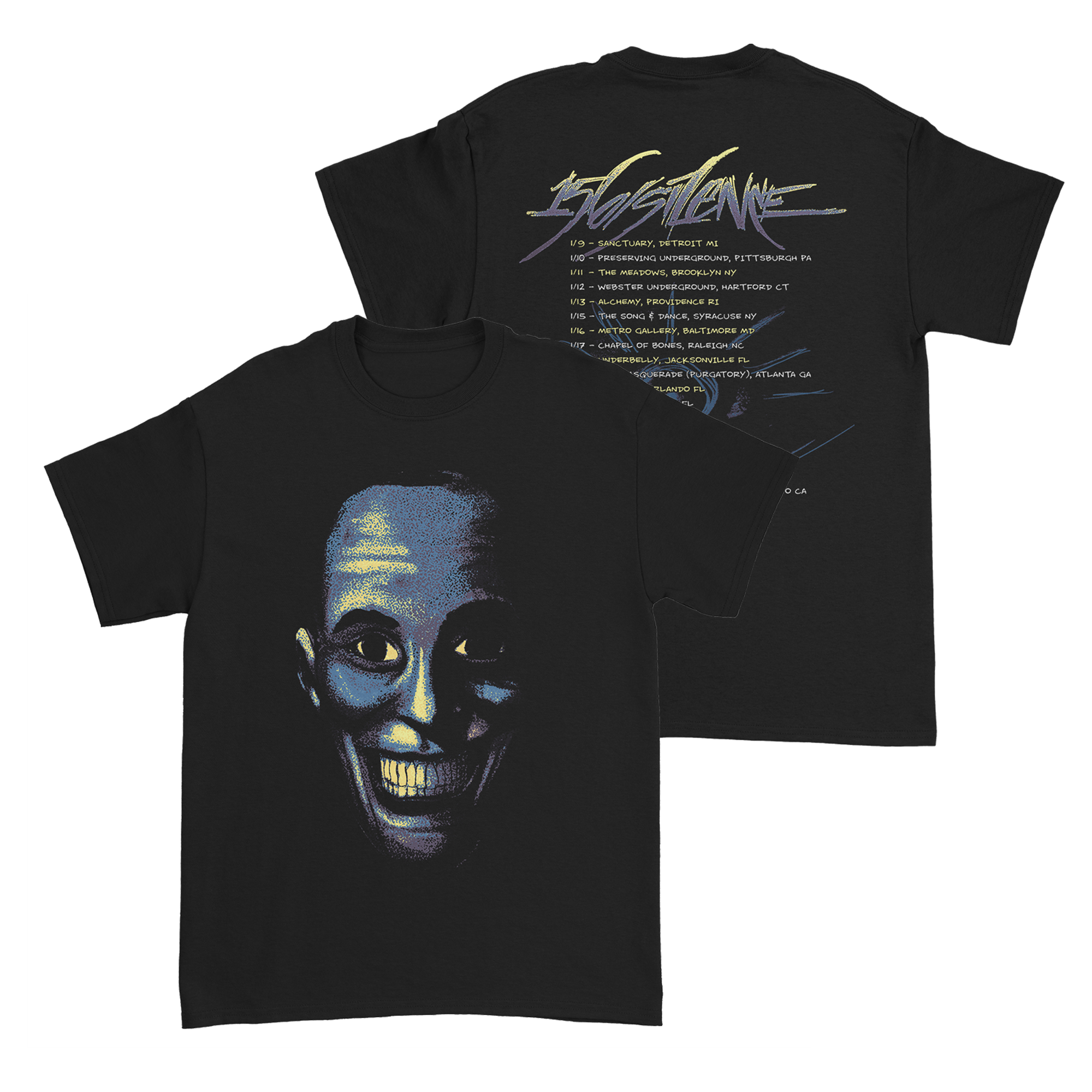 156/Silence - Tour T-Shirt Hoodie, Sweatshirt | PureTeeCo.com (Image 1)