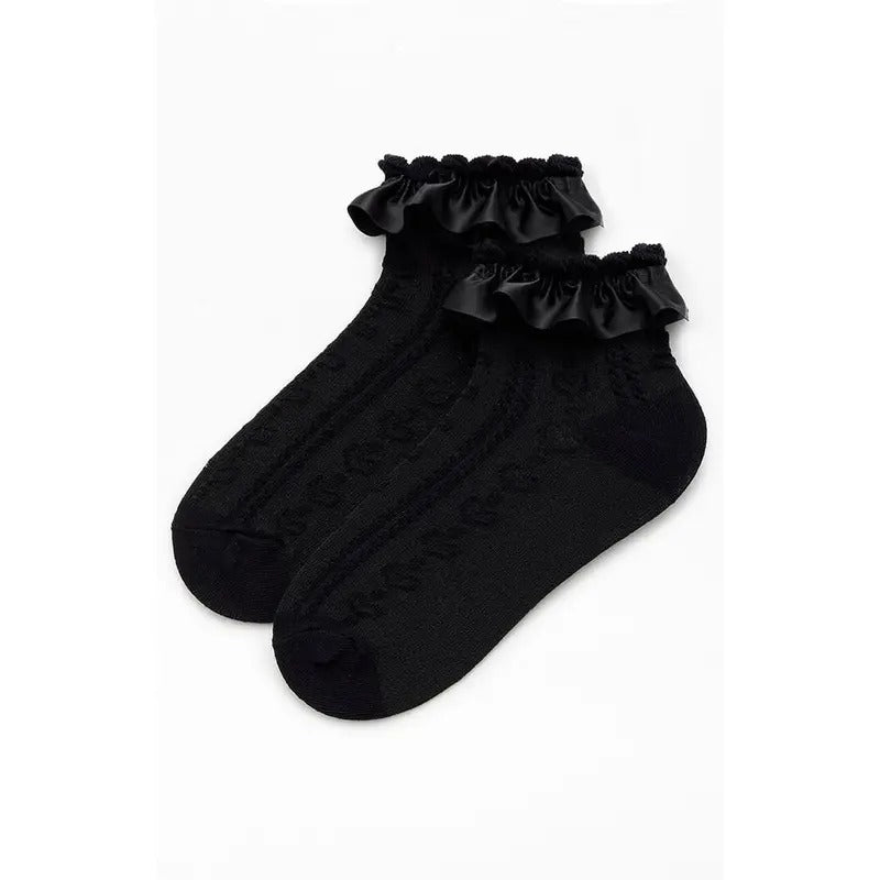 Pacsun Women's Ruffle Ankle Socks T-Shirts, Hoodie, Sweatshirt | PureTeeCo.com