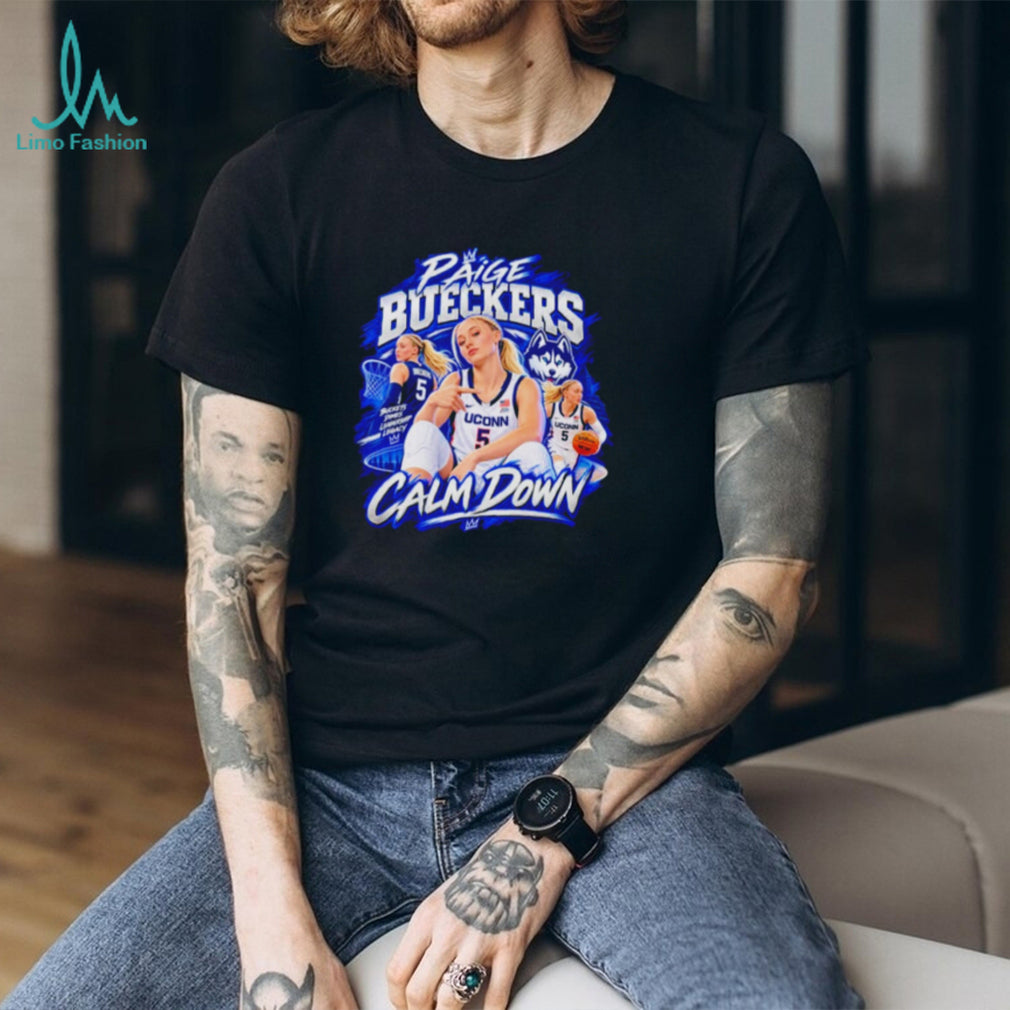 Paige Bueckers Dallas Wings Calm Down shirt