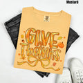 Painted Fall Give Thanks Comfort Colors T-Shirt 'NLB' Hoodie, Sweatshirt | PureTeeCo.com