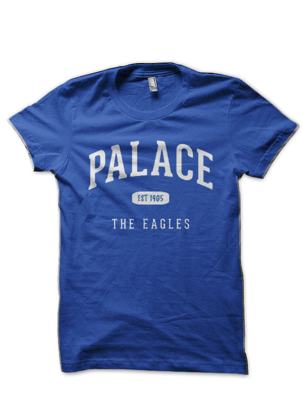 Crystal Palace FC Royal Blue T-Shirt Hoodie, Sweatshirt | PureTeeCo.com