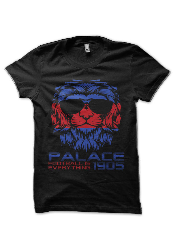 Football Is Everything â€“ Crystal Palace FC Lion Pride Retro Black T-Shirt Hoodie, Sweatshirt | PureTeeCo.com