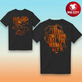 Papa Roach Orange Skull In Chains 2025 Two Sided Shirt