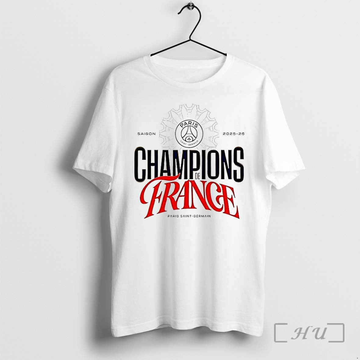 Paris Saint Germain Champions De France Ligue 1 Tshirts Sweater Hoodie Jpg