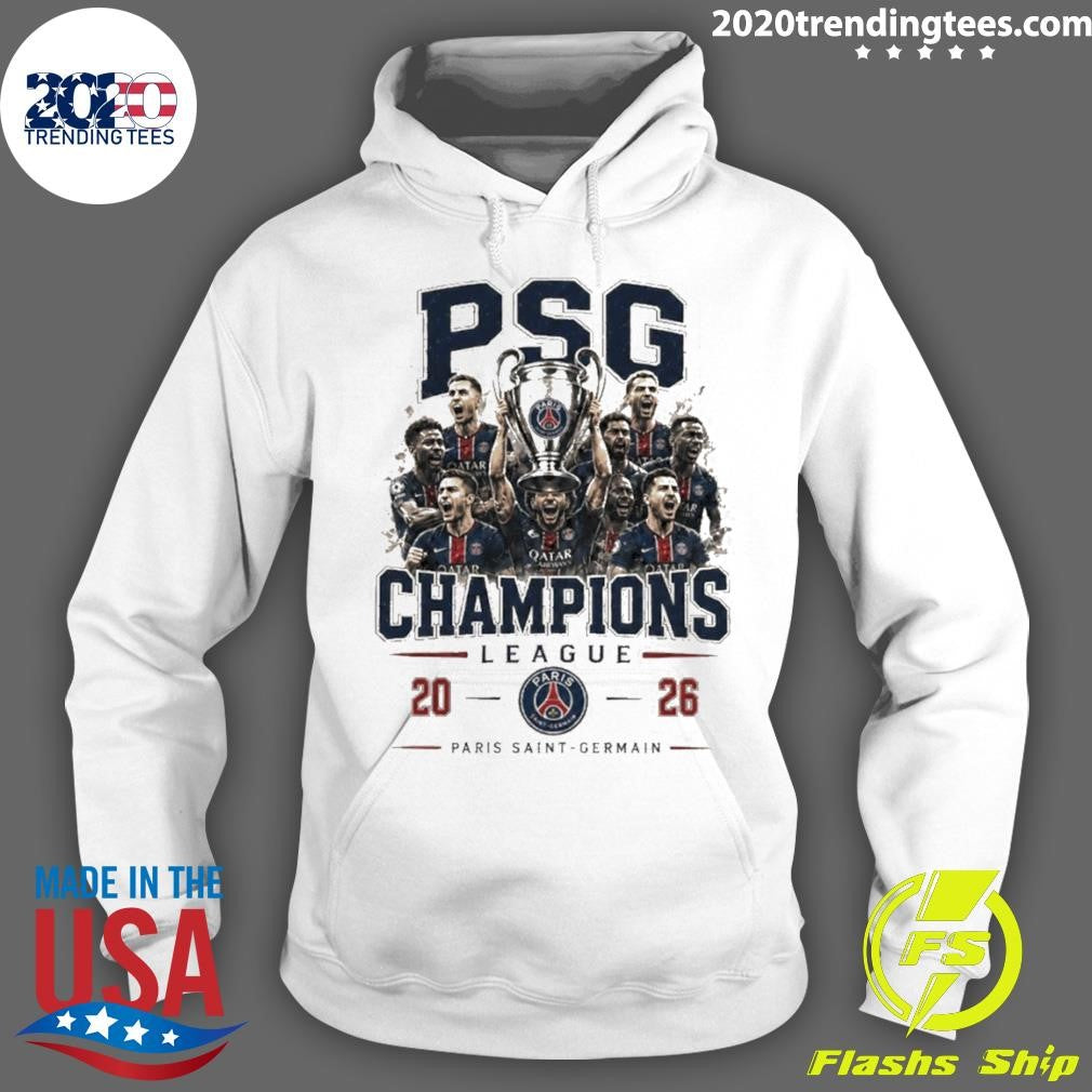 Paris Saint Germain Ucl Champions Football Psg Trophy Shirt