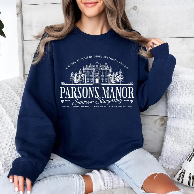 Parsons Manor Sweatshirt, Haunting Adeline Hoodie, H. D. Carlton Mech, Dark Romance Shirt, Bookish Gift, Reading Unisex...