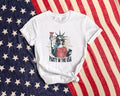 Party in the USA Shirt, Statue of Liberty Shirt, Coquette 4th Of July Shirt, Summer BBQ Shirt, USA Summer Tee 4th of July...