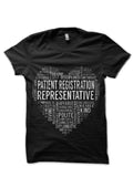 Patient Registration Representative Heart Black T-Shirt Hoodie, Sweatshirt | PureTeeCo.com