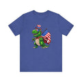 Patriotic T-rex Dinosaur 4th Of July T-shirt - Fun Independence Day Design  T-shirt, sweater and Hoodie Sweatshirt