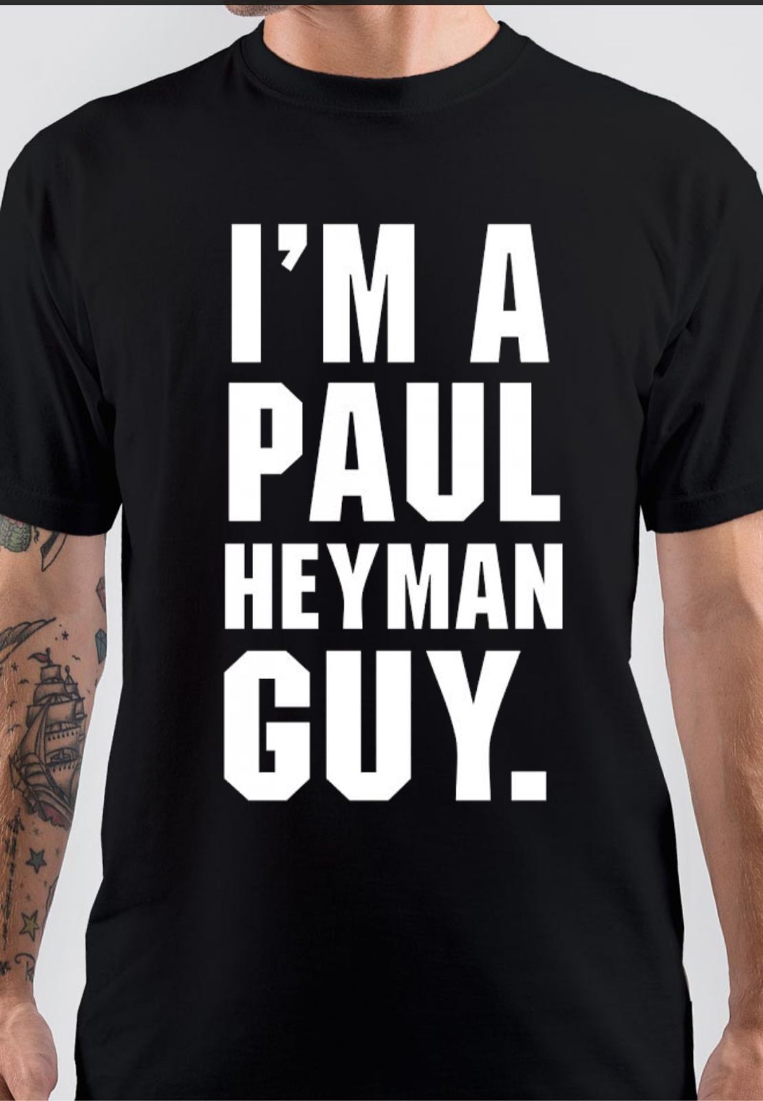 Paul Heyman T-Shirt Style001 Hoodie, Sweatshirt | PureTeeCo.com