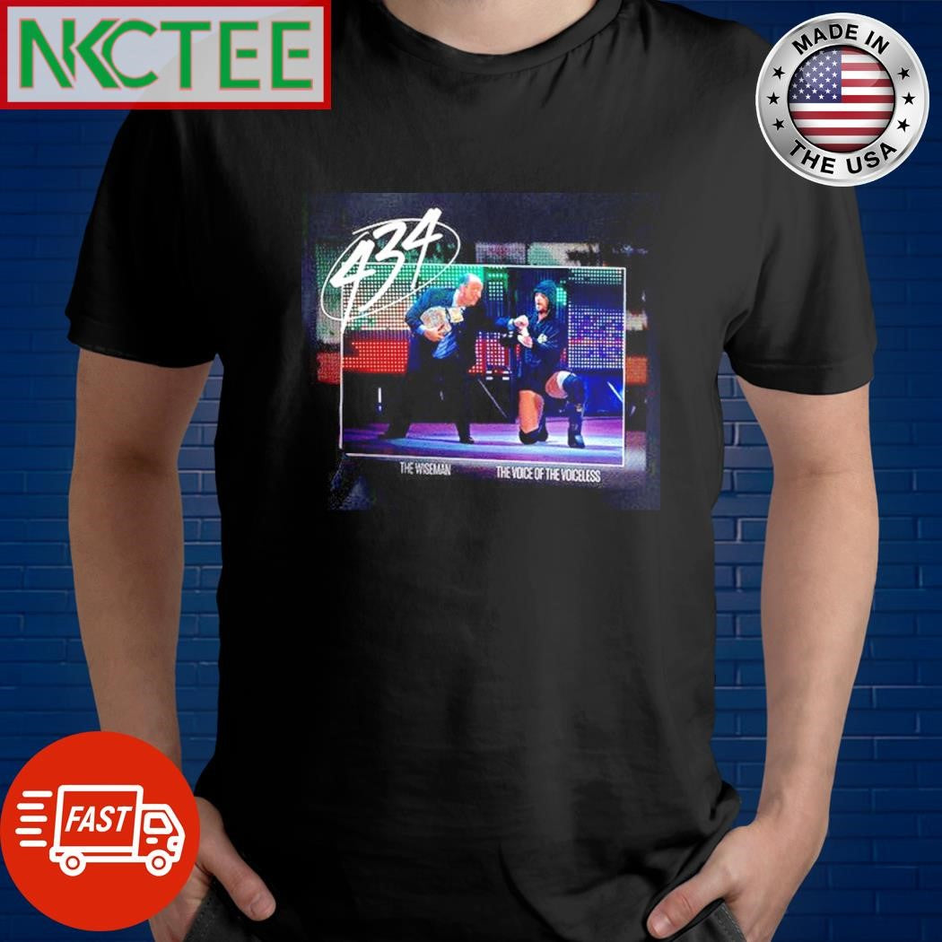 Paul Heyman and Roman Reigns 434 shirt