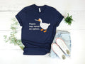 Peace Was Never an Option Goose Shirt, Goose Sweatshirt, Goose Shirt, Duck Women's Shirt, Cute Animal T-Shirt, Peace Was...