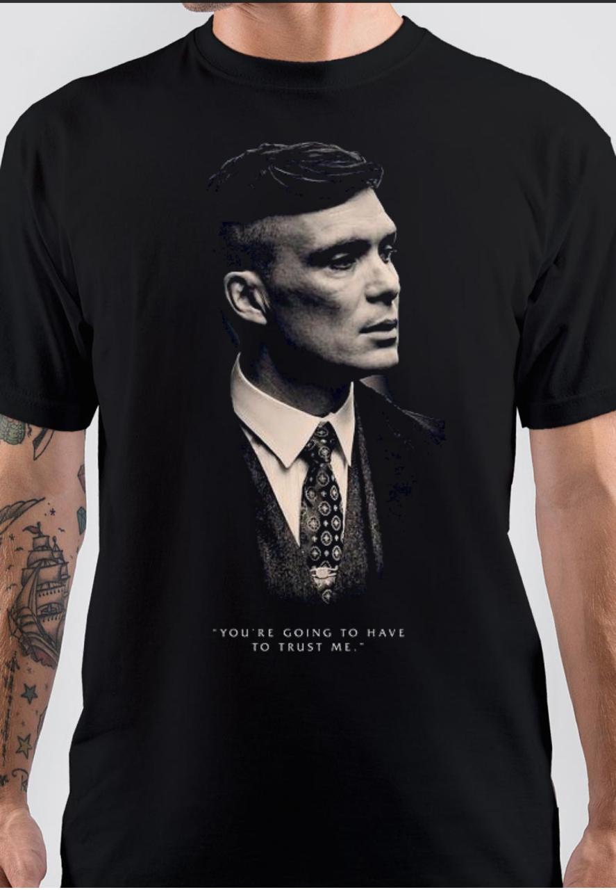 Peaky Blinders Black T-Shirt Style001 Hoodie, Sweatshirt | PureTeeCo.com