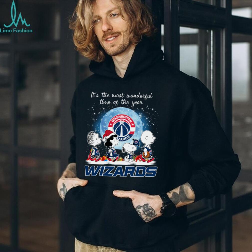 Peanut Characters Abbey Road It The Most Wonderful Time Of The Year Washington Wizards Tee