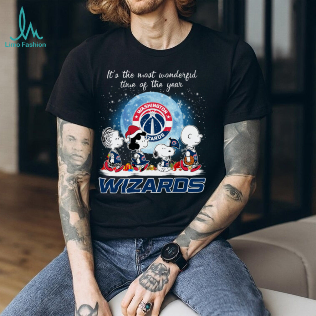 Peanut Characters Abbey Road It The Most Wonderful Time Of The Year Washington Wizards Tee