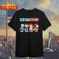 Peanuts Characters San Francisco Sports Sharks X Warriors X Giants X 49ers Shirt