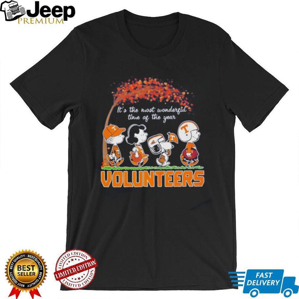 Peanuts x Tennessee Volunteers Abbey Road graphic shirt